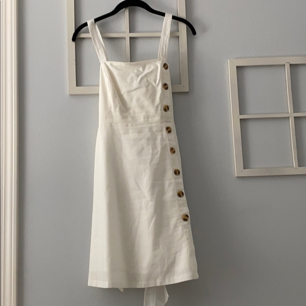White summer dress